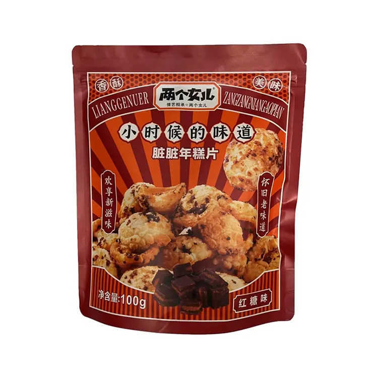100 g de rebanadas de galleta de arroz con sabor a azúcar moreno
